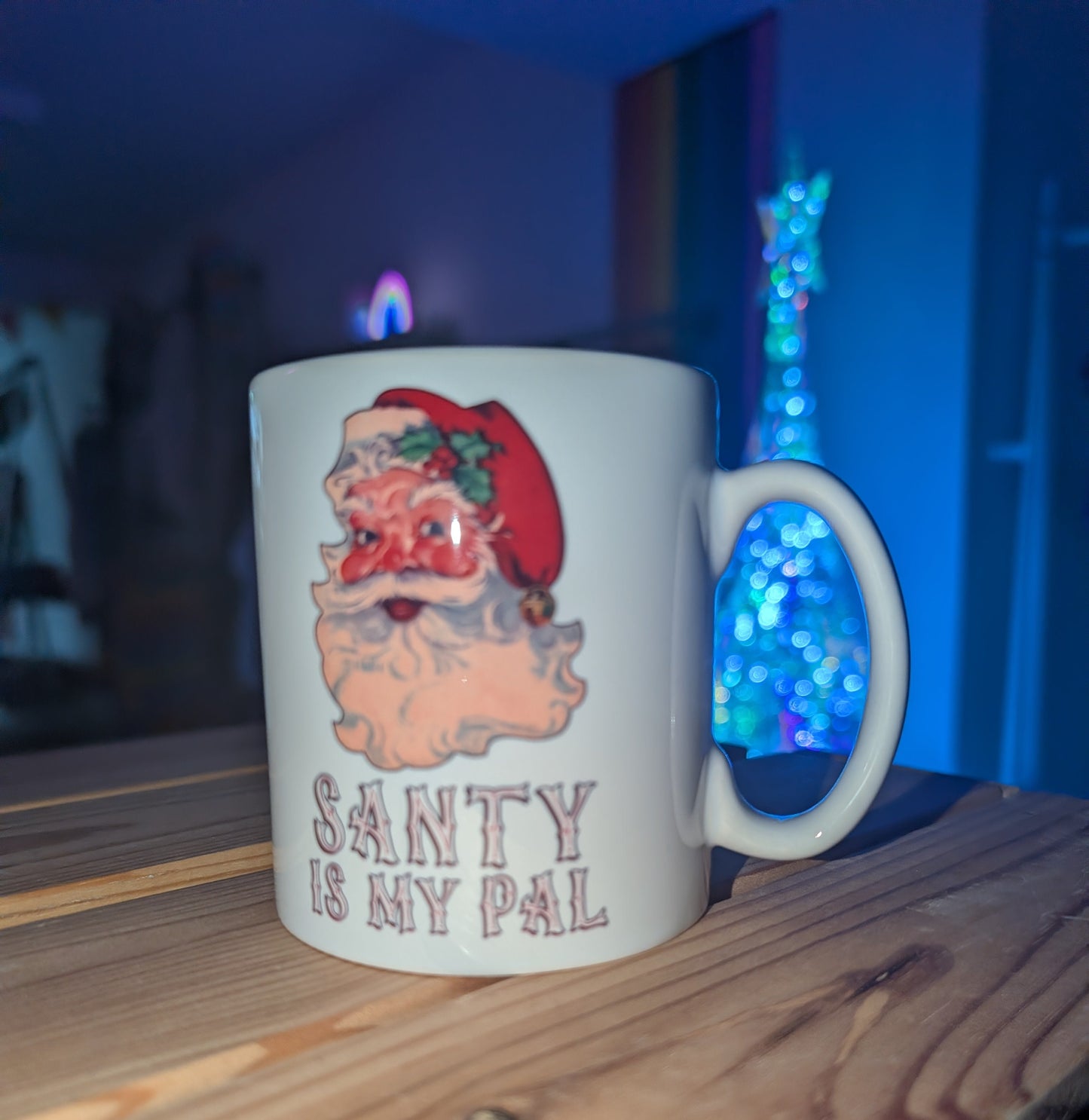 Santy is my pal - Mug