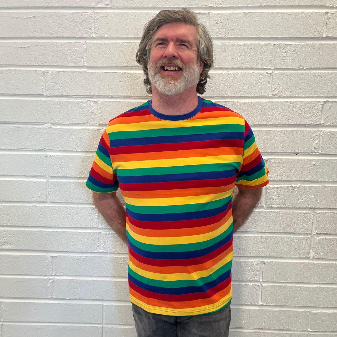 Rainbow Stripe T-Shirt