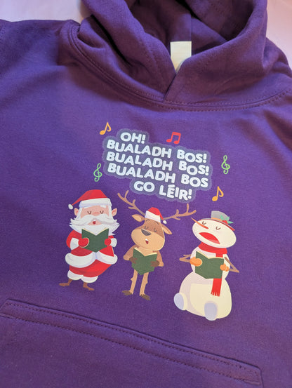 Bualadh bos Hoodie