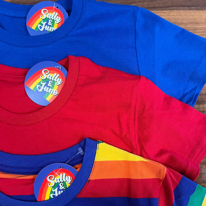 Rainbow Organic T-Shirt Pack - Kids