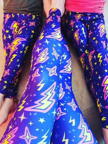 Lightning Fast Yoga Leggings - Kids' and Adult's